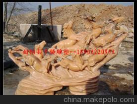 【手工石雕青石、石刻奔馬廠家特價(jià)】價(jià)格,廠家,圖片,石膏、石料工藝品,曲陽縣義興雕刻工藝品銷售部-
